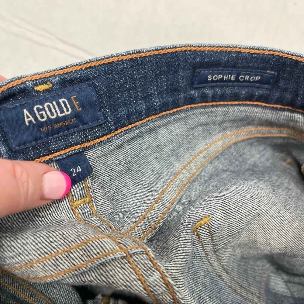 Agolde Sophie Crop Jeans